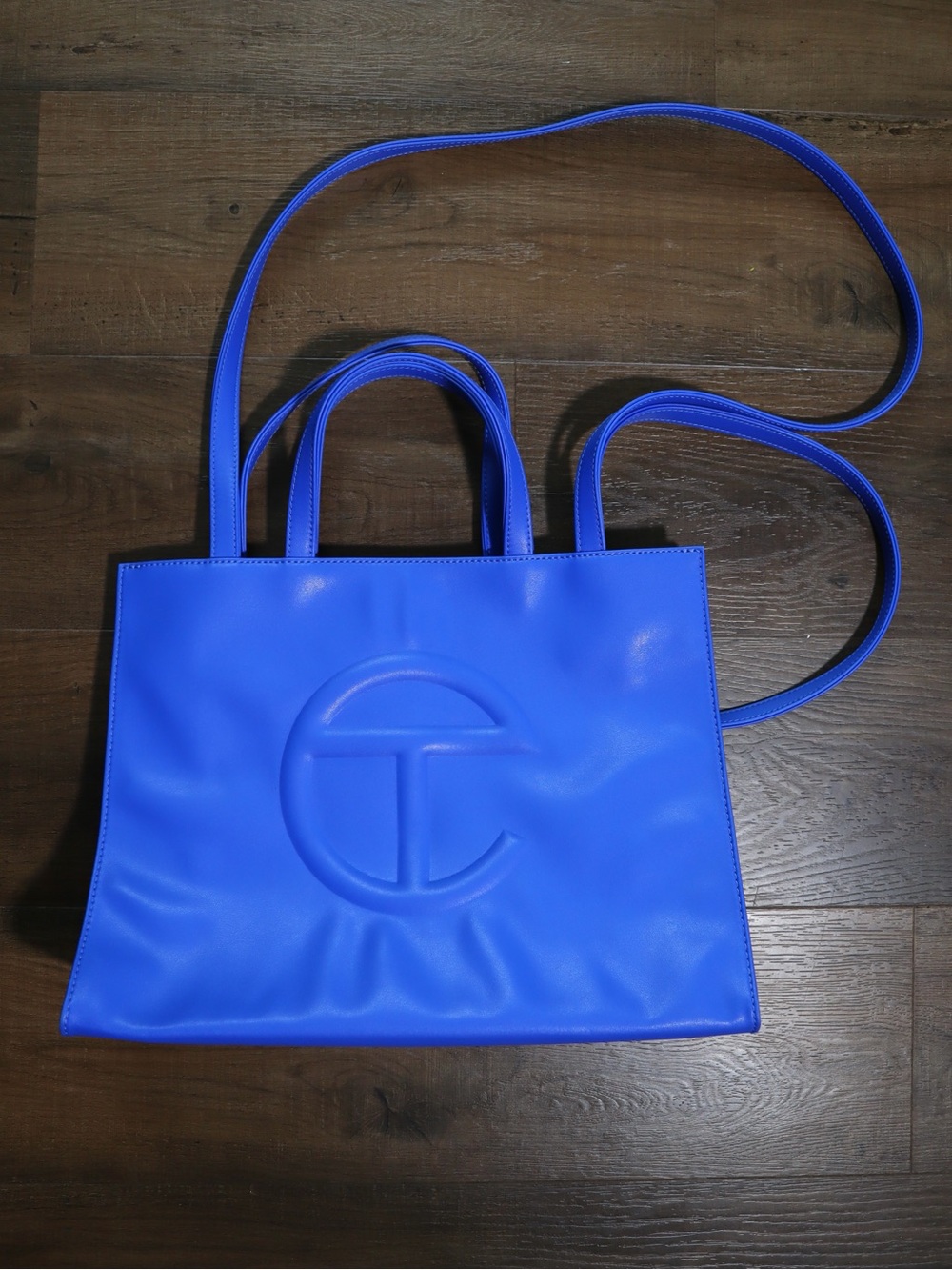 Telfar Medium Blue Tote Bag